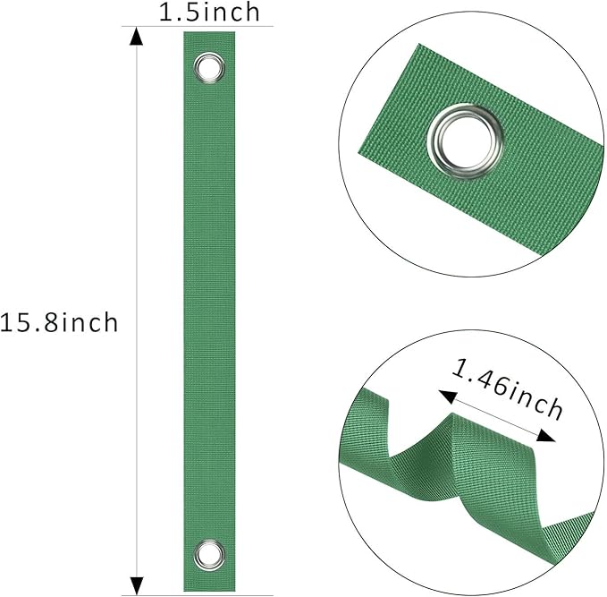 Tree Straps for Staking, 40 PCS Tree Support Straps for Newly Planted Saplings and Hurricane Protection, Tree Straightening Ties