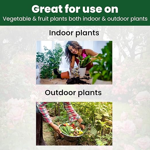 Concentrated Liquid Enzyme-Based Organic Fertilizer(8.45oz) Organic Plant Food & Gardening Fertilizer-Enhances Root Development Ideal for Indoor & Outdoor Plants & Vegetables(1-0-1)