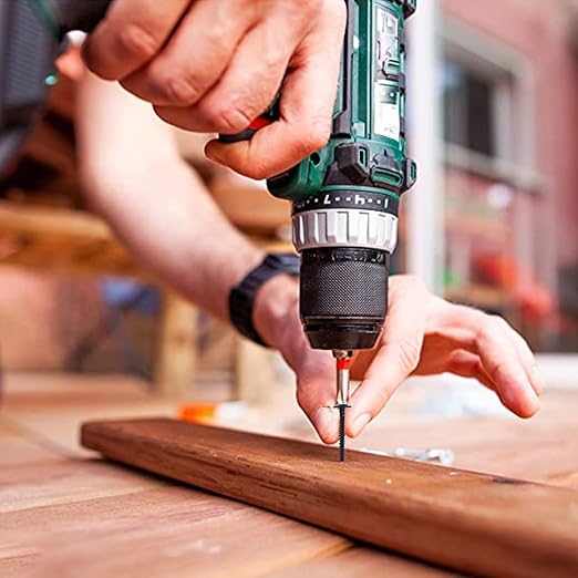 #8 Screws Assortment Set 210Pcs Alloy Steel Standard Thread Truss Head Fast Self Tapping Wood Screw Black Oxide by SG TZH