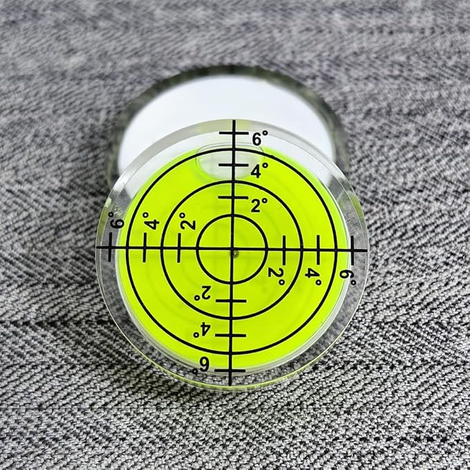 3Pcs Small Circular Bubble Levels 32x7mm Round Spirit Level Measuring Layout Tools Levels