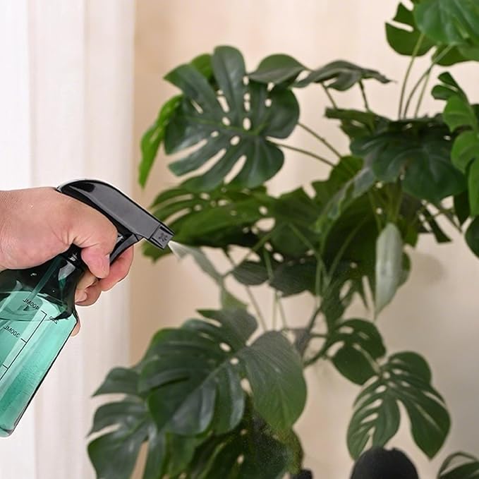 driew Plant Mister Spray Bottle, 13.6oz 400ML Plant Mister Water Spray Bottle with Scale for Plants Misting Bottle Water Fine Mist,Green