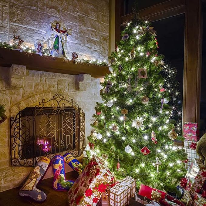 Solar Garden Lights Outdoor, Solar Watering Can Lights Garden Decor Gifts for Grandma Mom, Waterproof Hanging Lantern with String Lights Yard Decoration (Cool White-No Can)