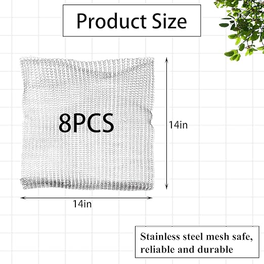 Oungy 8 Pack Root Guard 3 Gallon Gopher and Vole Wire Speed Baskets Plant Root Protector Stainless Steel Wire Baskets Anti Gopher Baskets for Plant Root Protection