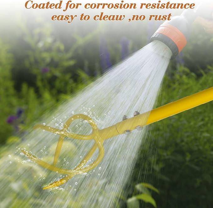 Garden Hand Tiller Garden Claw Twist Tiller Cultivator Tiller Soil Lossener Lawn Aerator Areator Loosen, Rototiller, Garden Bed and Plant Box Cultivator, Garden Tools.