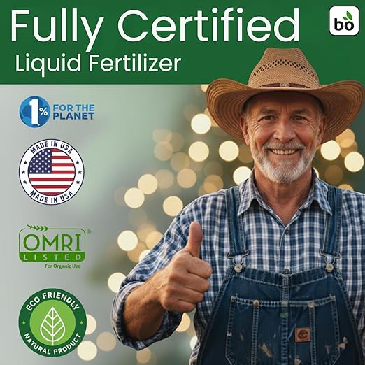 Concentrated Liquid Enzyme-Powered Organic Plant Food (8.45oz) | Enzyme-Rich Fertilizer Growth Booster for Bigger Buds & Stronger Roots, Ideal for Indoor Pots & Outdoor Gardening