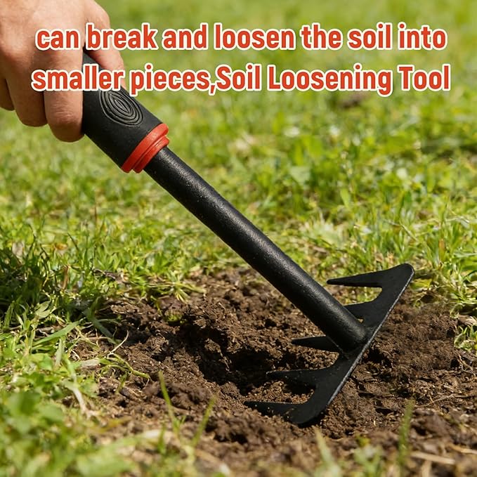 FR Weed Puller Tool,Deeper Root Digging & Effortlessly Easy Weed Removal, Manual Hand Weeder for Gardening