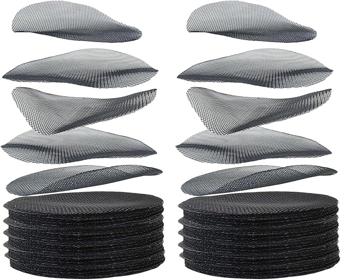 200 Pack 68MM, 2.7 inch Round Mesh Nets for Block Soil Leaking of 4 inch Nursery Pots(or Other Pots Bottom Around 2.7")