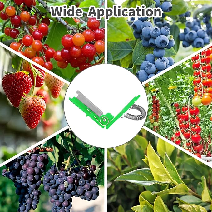 16 Pcs Gardening Thumb Knife Cutter Harvesting Tool Silicone Finger Knife Plant Vegetable Fruit Picking Trim Multifunctional Thumb Pruners for Gardening Rubber and Knitted Finger Cover Protection