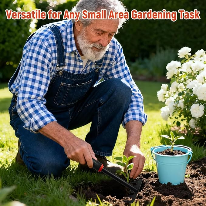 FR Weed Puller Tool,Deeper Root Digging & Effortlessly Easy Weed Removal, Manual Hand Weeder for Gardening