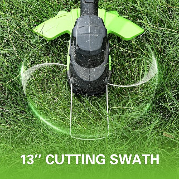 Greenworks 80V 13-inch String Trimmer, Battery and Charger Not Included